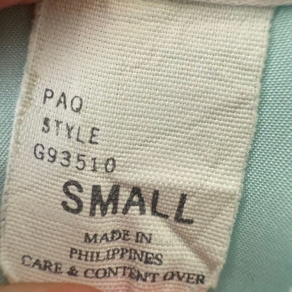 Vintage Josie Rare Pale Blue Satin Lace Nightgown Slip 90s/Y2K Lingerie Size S - Picture 8 of 10